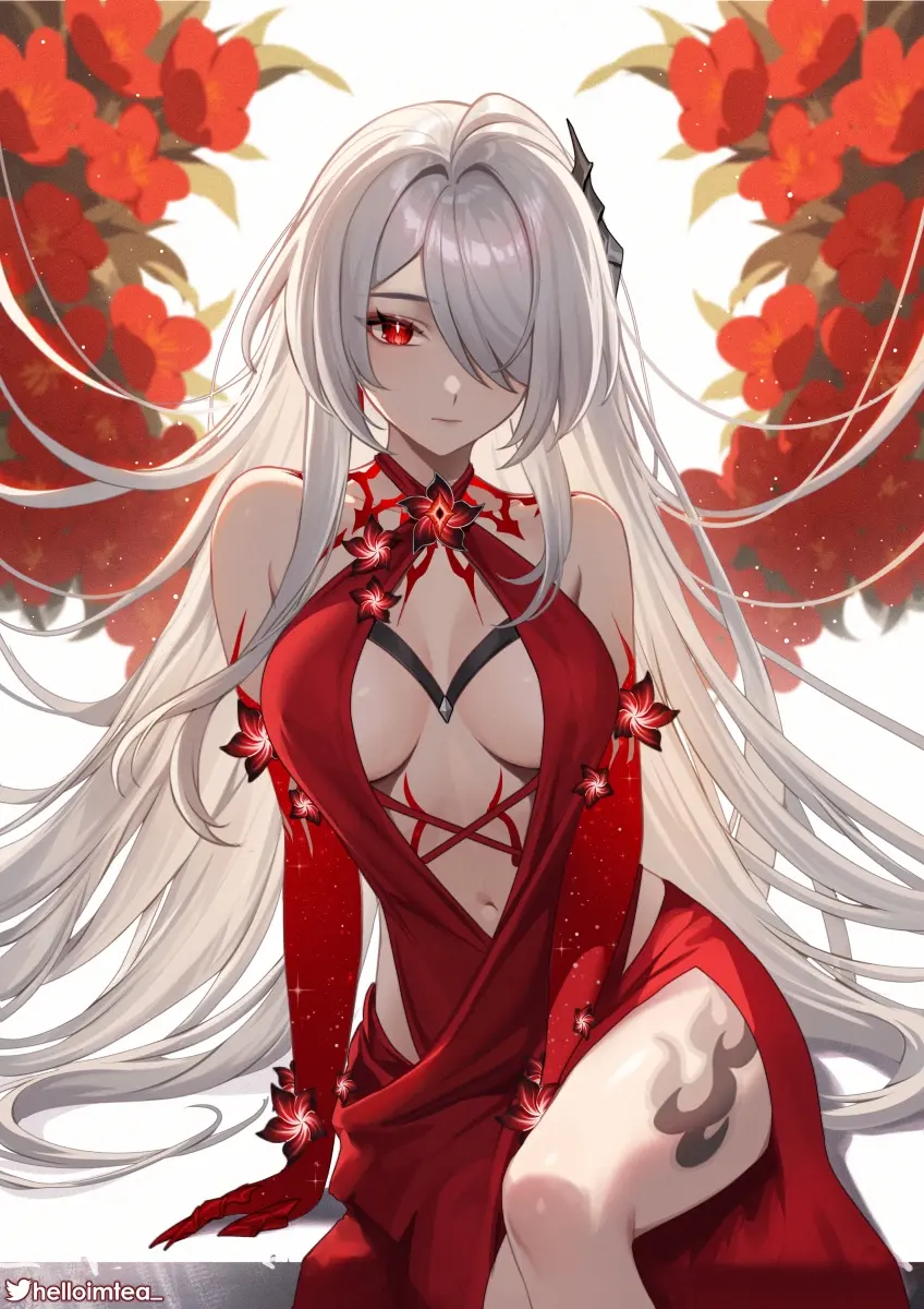 优雅又飘逸 – 超长发插画特辑