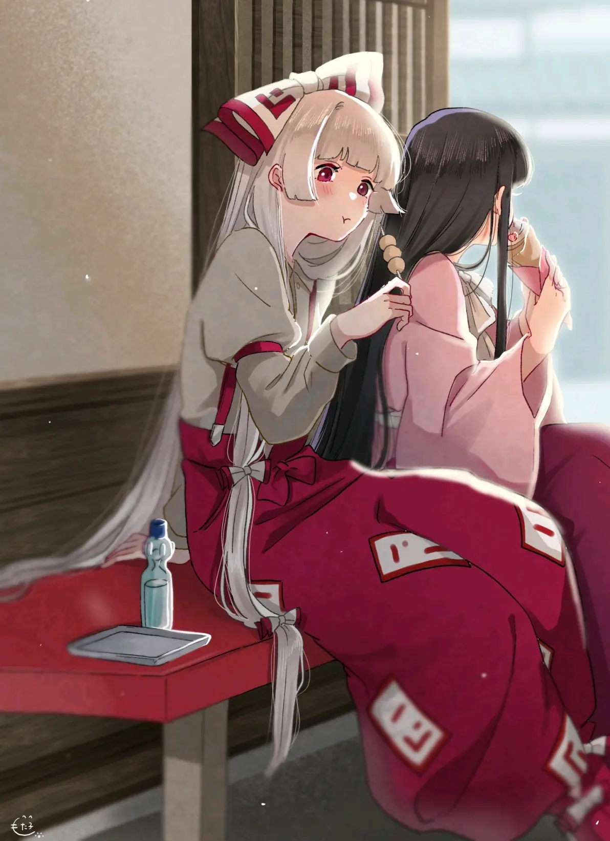 优雅又飘逸 – 超长发插画特辑