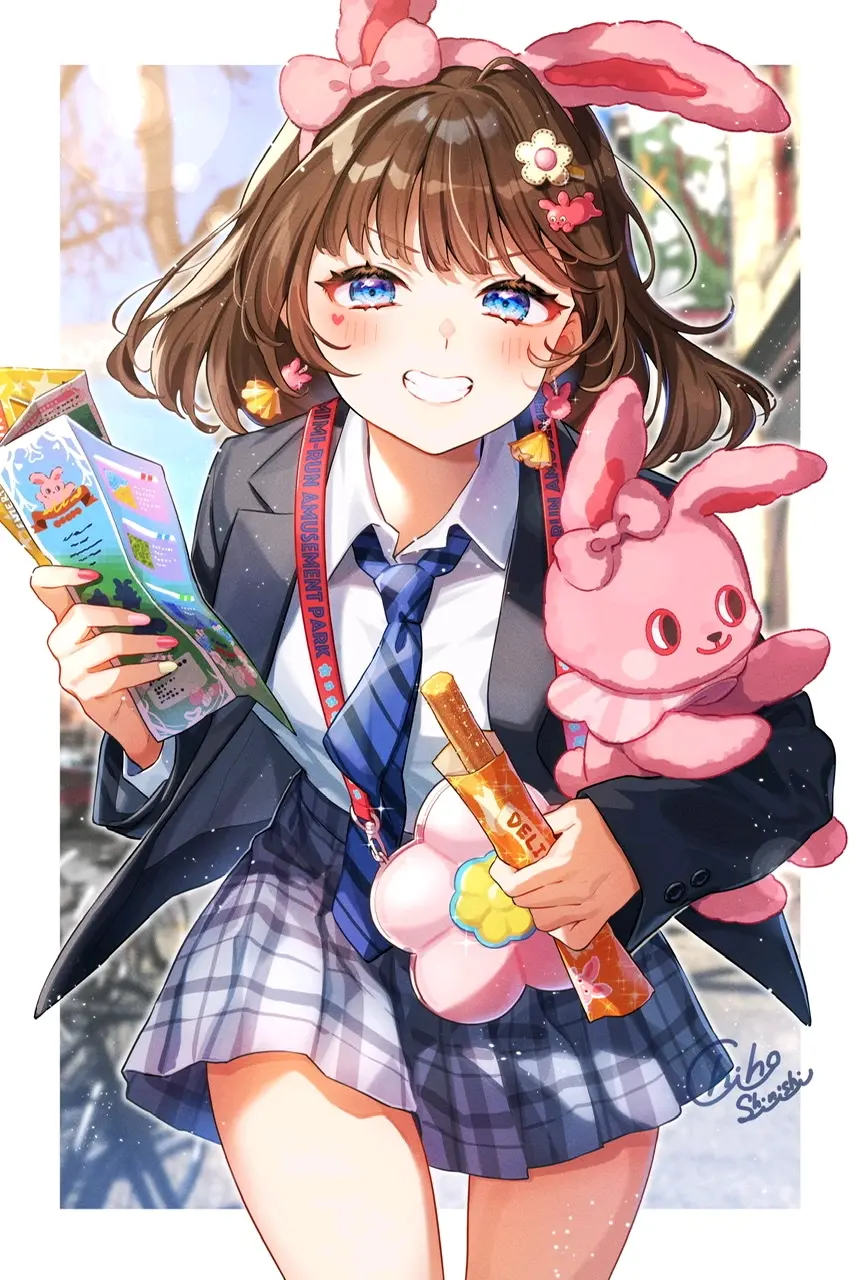 可爱就是正义♡ – 动物耳朵发箍插画特辑
