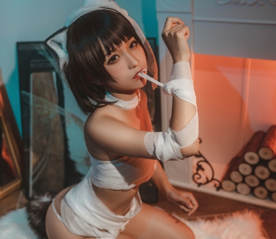 蠢沫沫NO.056《绷带猫》：妖媚与俏皮的完美融合插图3