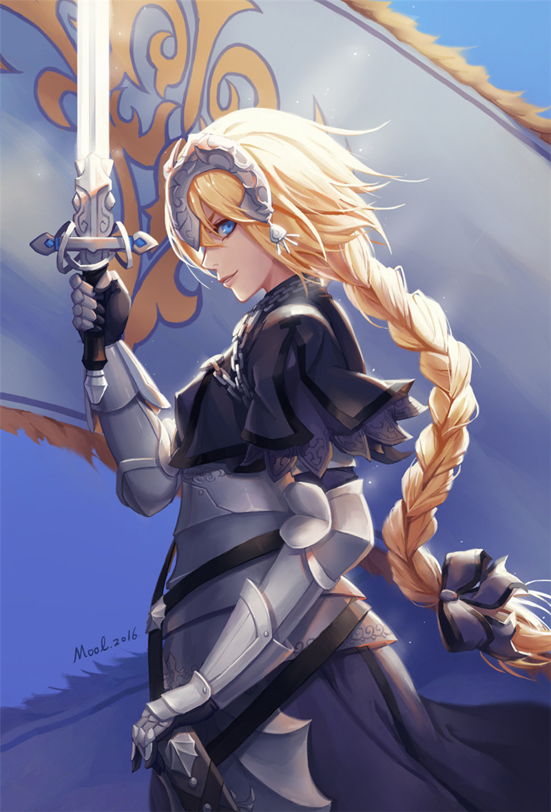 FGO/fate系列角色贞德P站pixiv相关图集原画插画壁纸美术图片素材(二期更新)[1877P-3.09G]