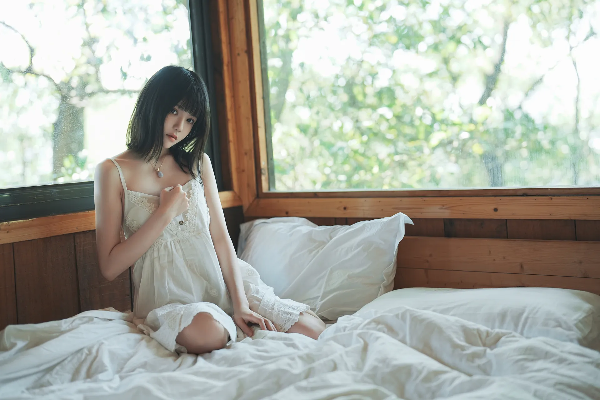 桜桃喵 –  写真 – 森[34P – 134.67MB]