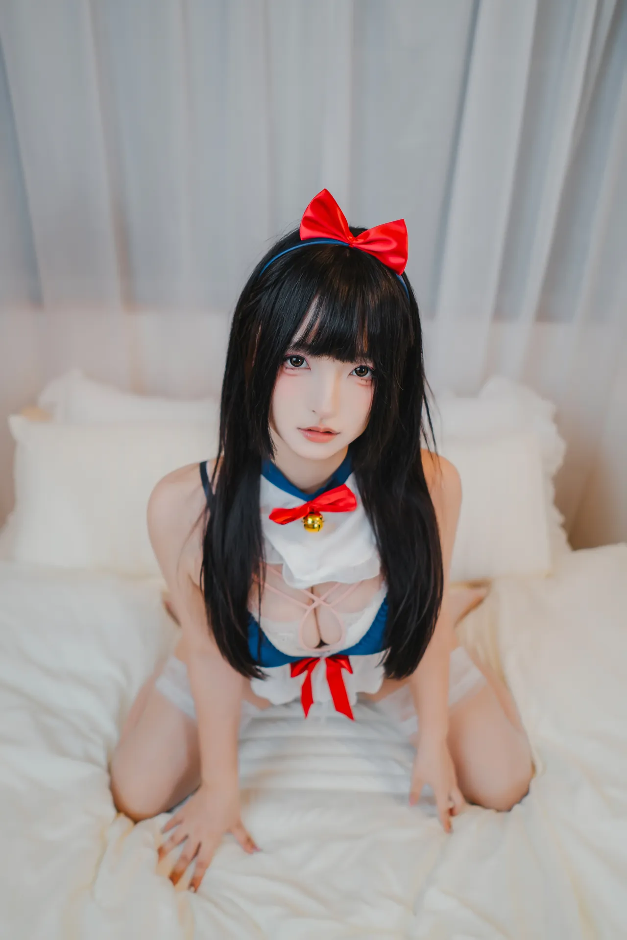 神楽坂真冬 – 写真 – 白丝猫娘[75P+2V – 319.02MB]