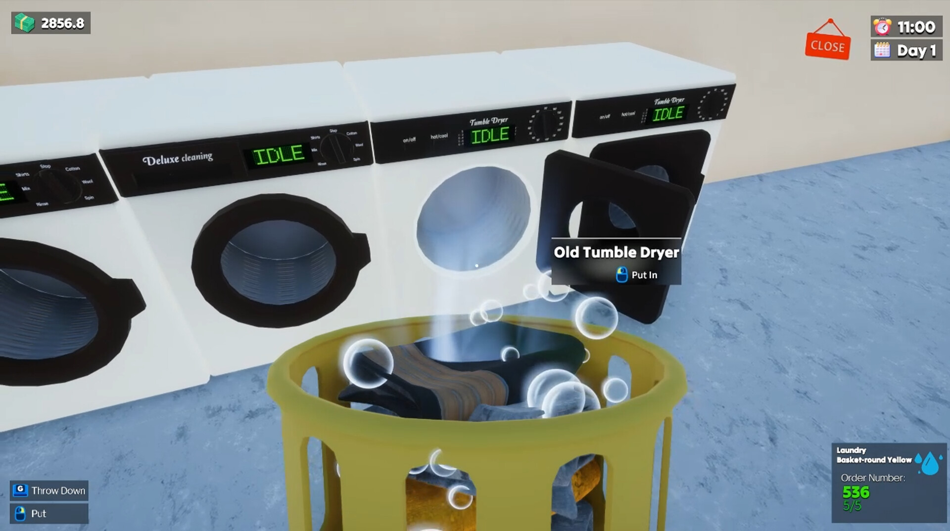 洗衣店模拟器：洗刷刷！/Laundry & Supermarket Simulator