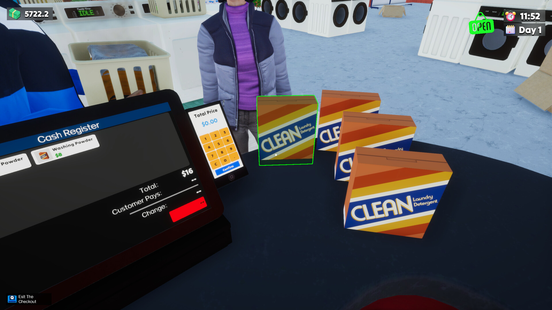 洗衣店模拟器：洗刷刷！/Laundry & Supermarket Simulator