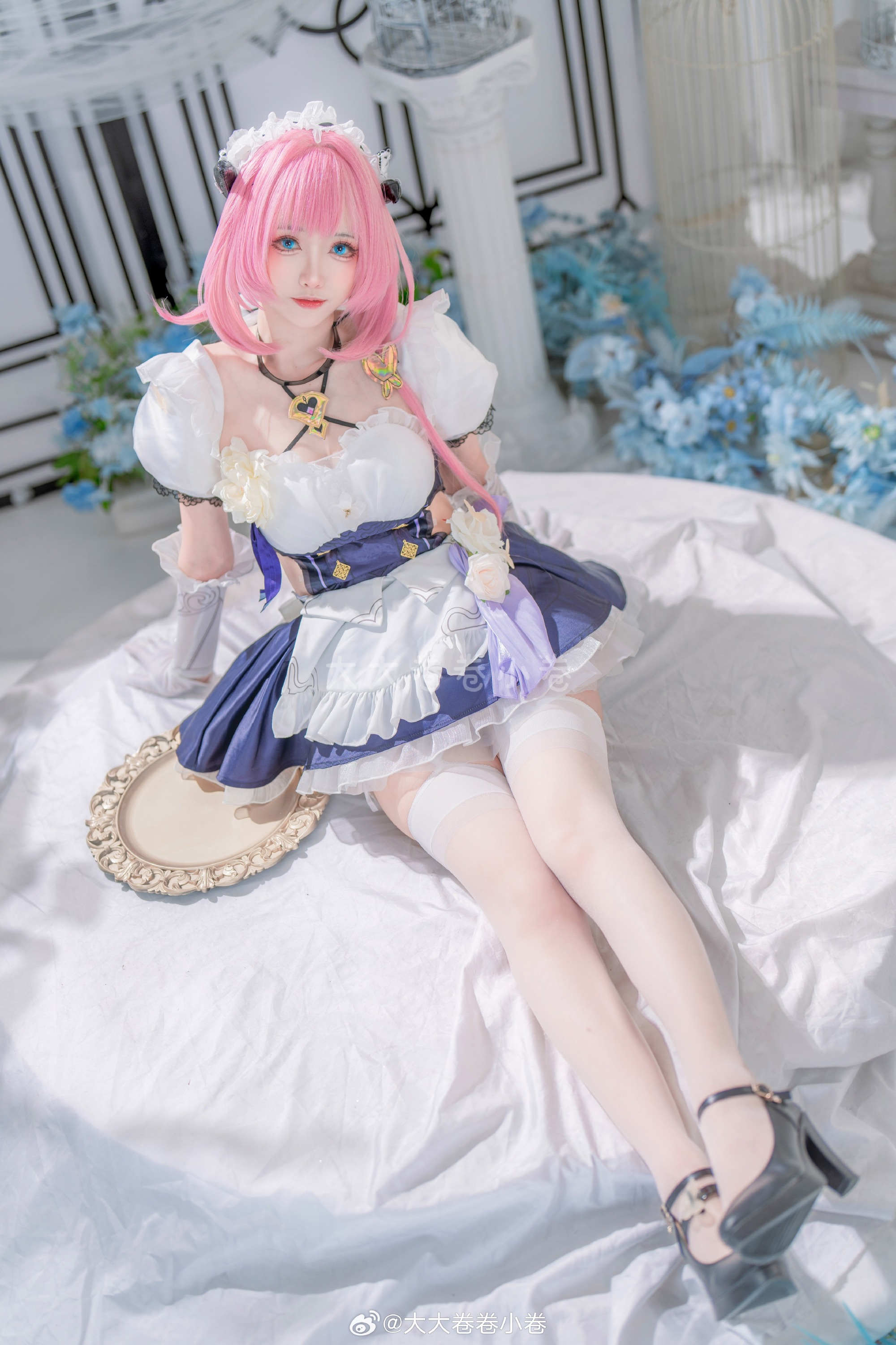 Cosplay | 嗨想我了嘛！宇宙第一美少女爱莉希雅来了哦❤️～