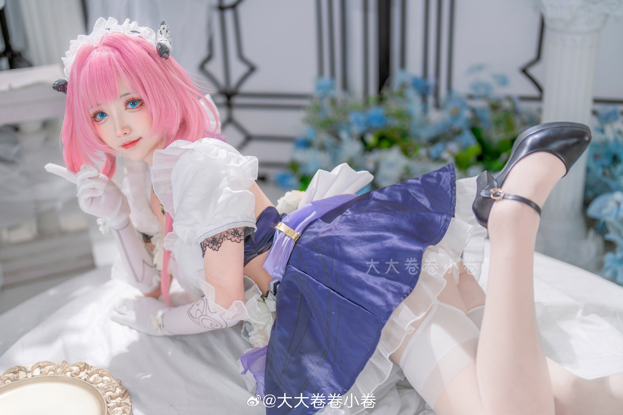 Cosplay | 嗨想我了嘛！宇宙第一美少女爱莉希雅来了哦❤️～
