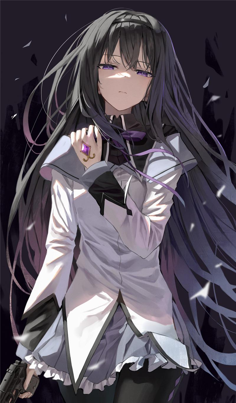 魔法少女小圆角色晓美焰相关图集原画插画CG线稿立绘壁纸图片素材(二期更新)[2426P-3.53G]