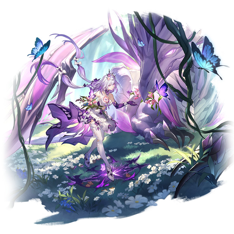 崩坏星穹铁道角色遐蝶官方立绘壁纸高清插画原画图片素材美术资料[1984P-7.45G]