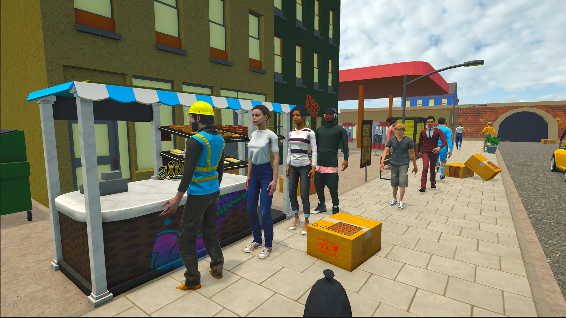 巧克力摊位模拟器/Choco Kiosk Simulator