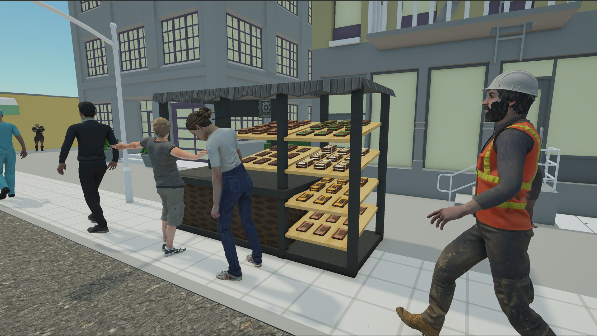 巧克力摊位模拟器/Choco Kiosk Simulator