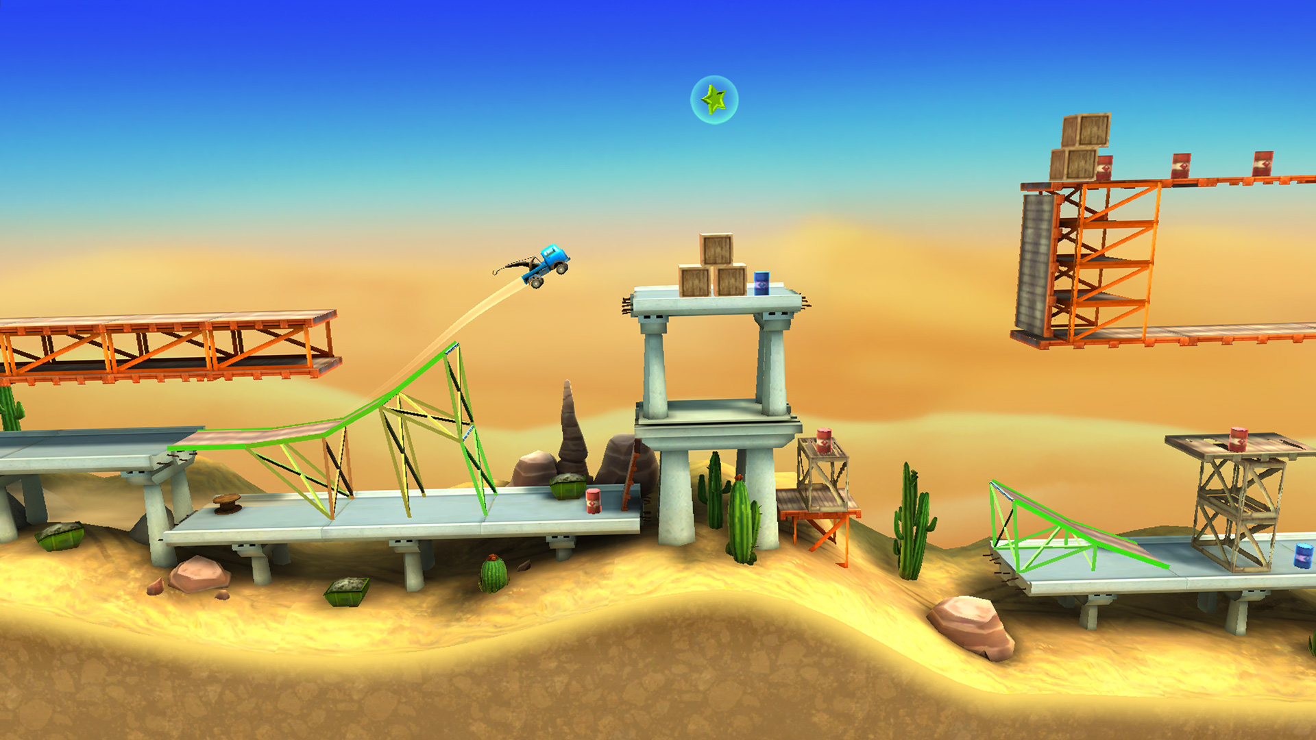 桥梁建造师：特技/Bridge Constructor Stunts