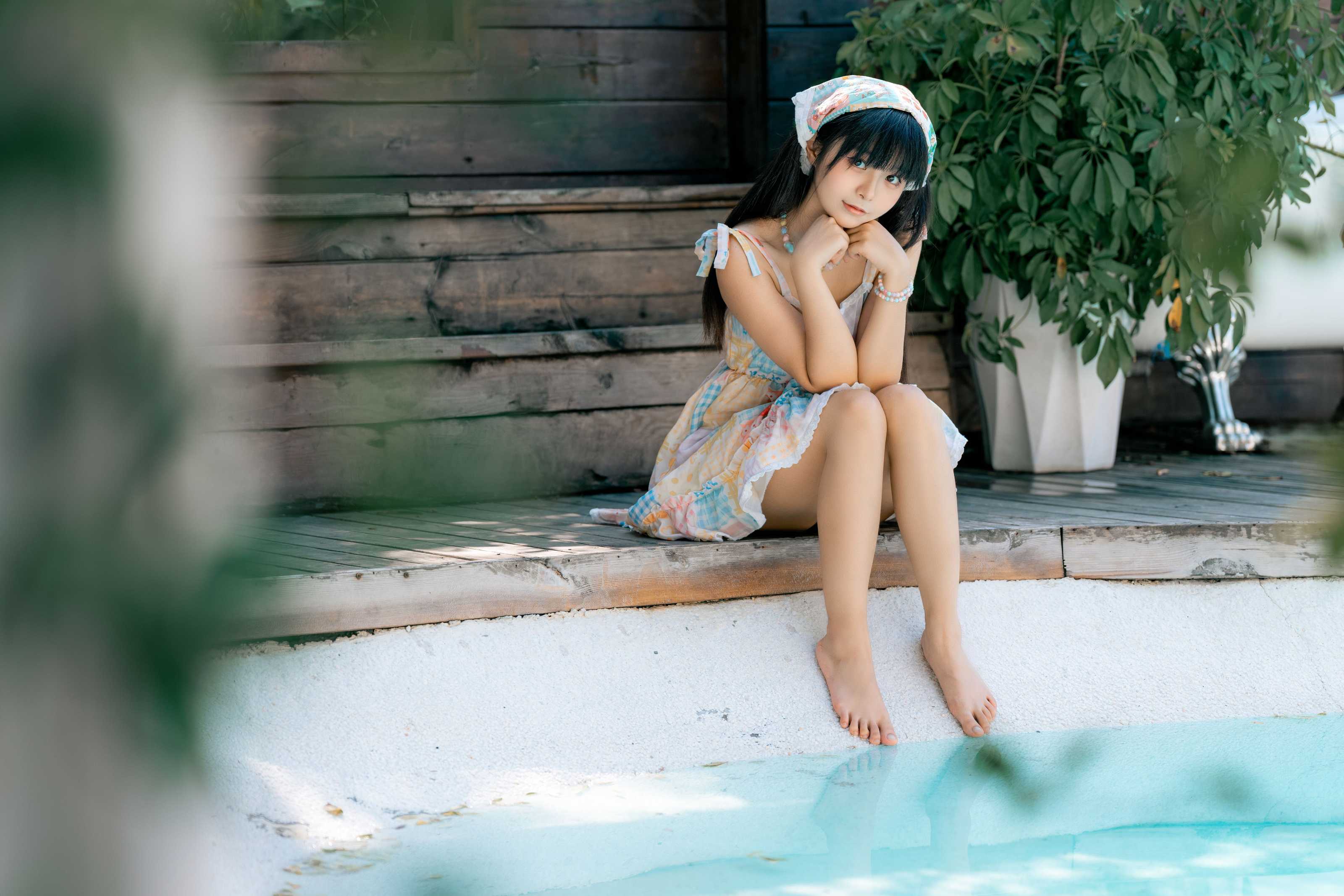 小羊不吃草 夏天的记忆,清新少女与光影交织的夏日写真全记录 小羊不吃草 夏天的记忆,清新少女与光影交织的夏日写真全记录