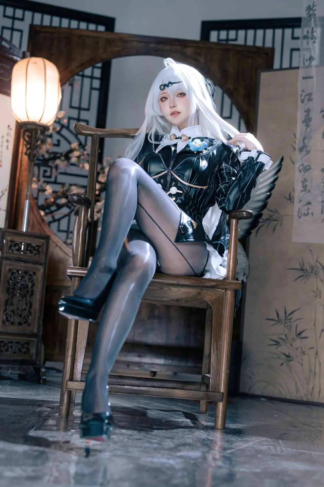 Cosplay｜屿鱼 – 绝区零 仪玄·墨形影踪