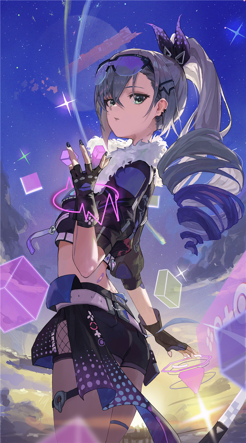 银狼崩坏星穹铁道角色高清壁纸图集画册原画插画美术绘画图片素材