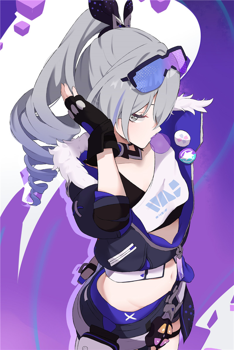 银狼崩坏星穹铁道角色高清壁纸图集画册原画插画美术绘画图片素材