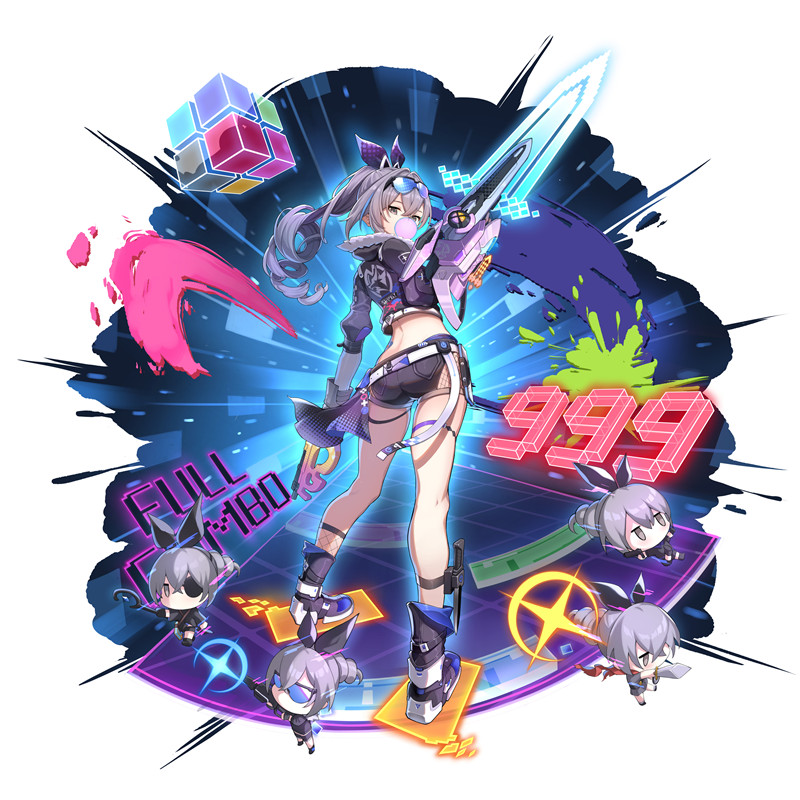 银狼崩坏星穹铁道角色高清壁纸图集画册原画插画美术绘画图片素材