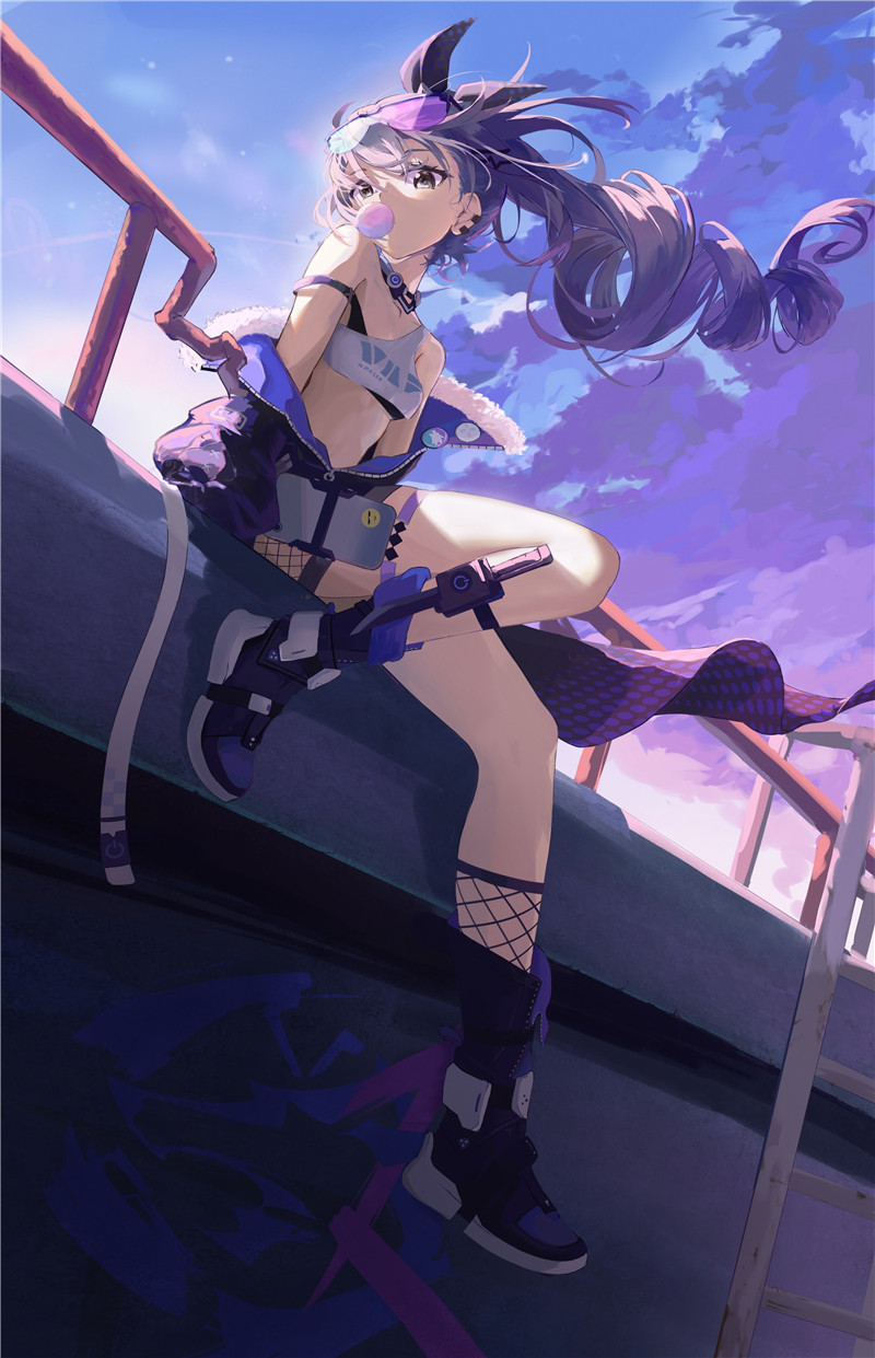 银狼崩坏星穹铁道角色高清壁纸图集画册原画插画美术绘画图片素材