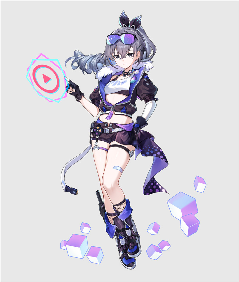 银狼崩坏星穹铁道角色高清壁纸图集画册原画插画美术绘画图片素材