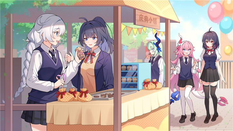 崩坏3角色琪亚娜图集高清pixiv插画4K8K超清壁纸图片素材美术资料