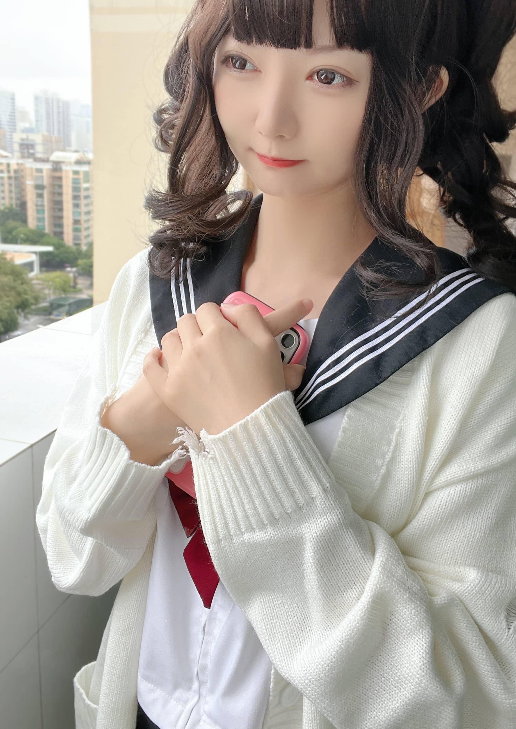 51酱 学妹的圣诞礼物，冬日暖甜女友感写真全记录