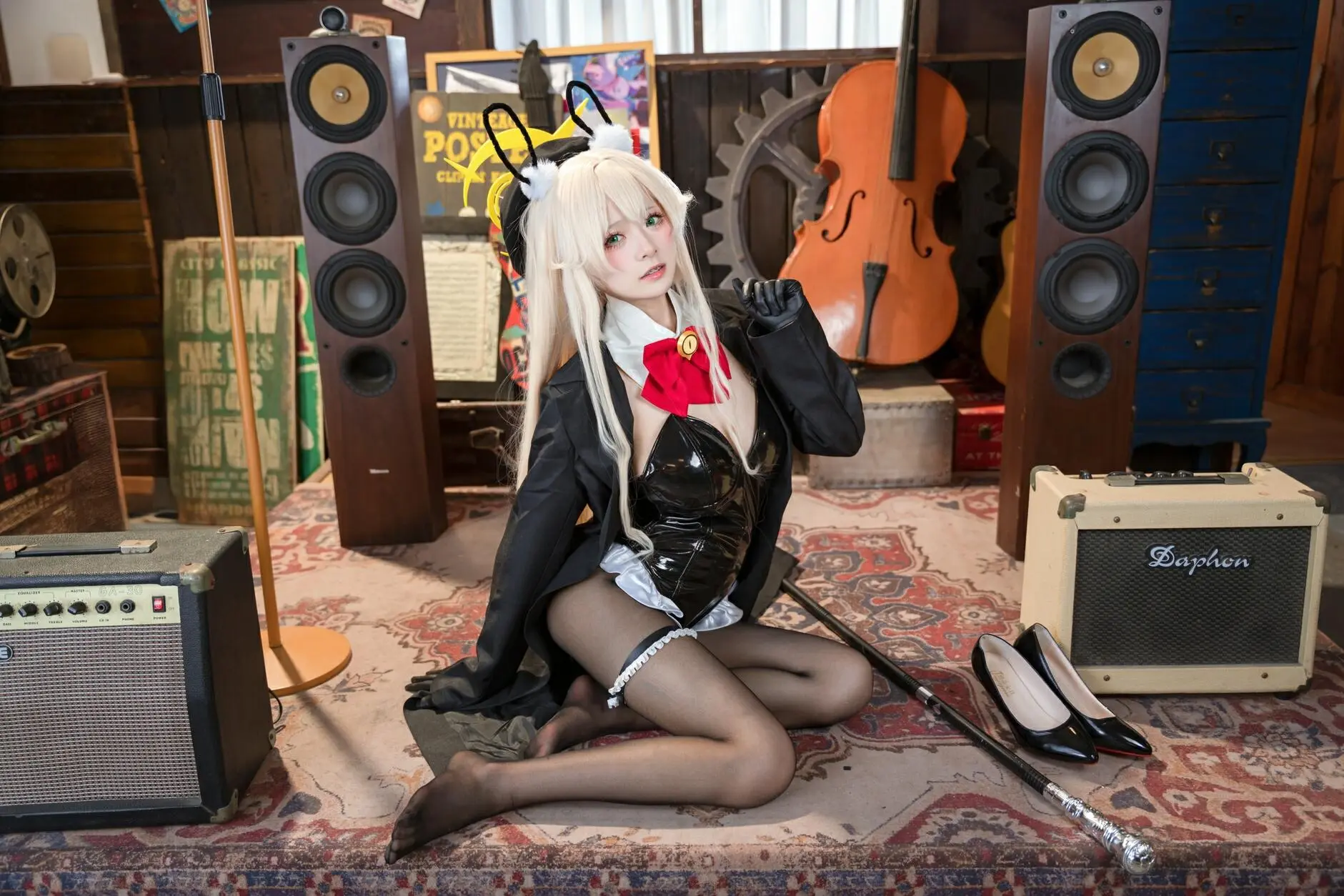 Cosplay｜九柒喵 – 蔚蓝档案 笑面教授兔女郎