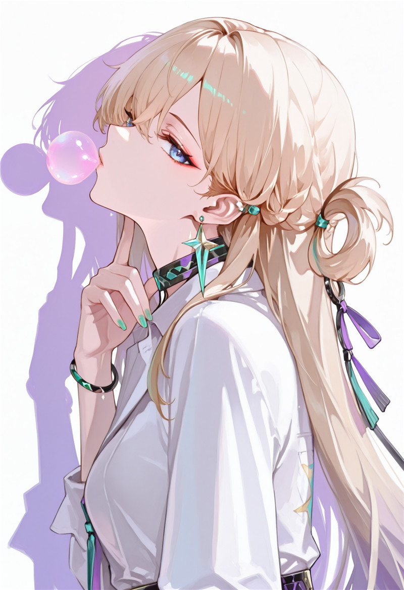 鸣潮角色琳奈官方PNG立绘4K8K超清壁纸P站原画插画海报图片素材