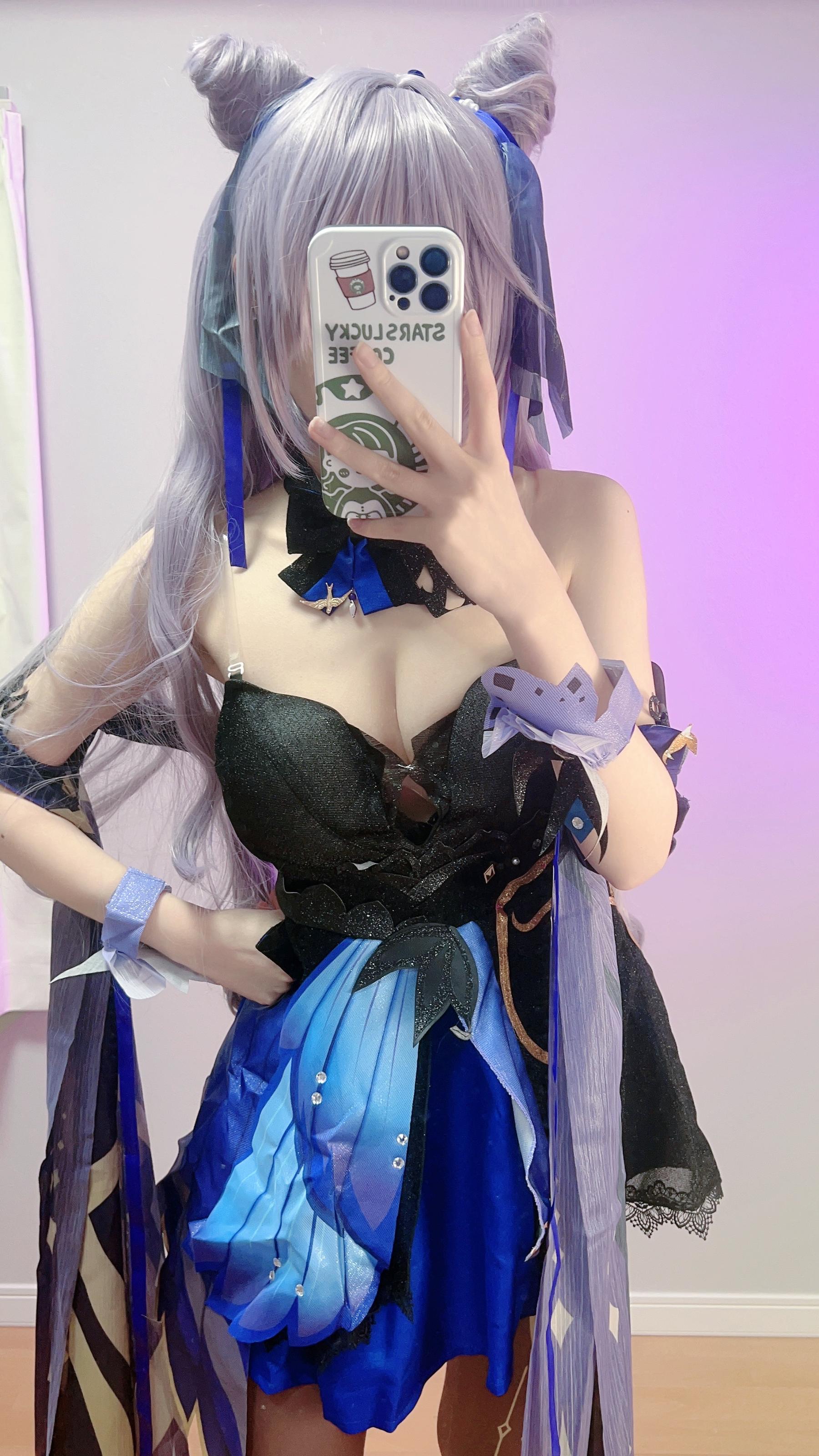 千阳快起床 原神 刻晴，紫电青光的cosplay写真摄影全流程深度解析