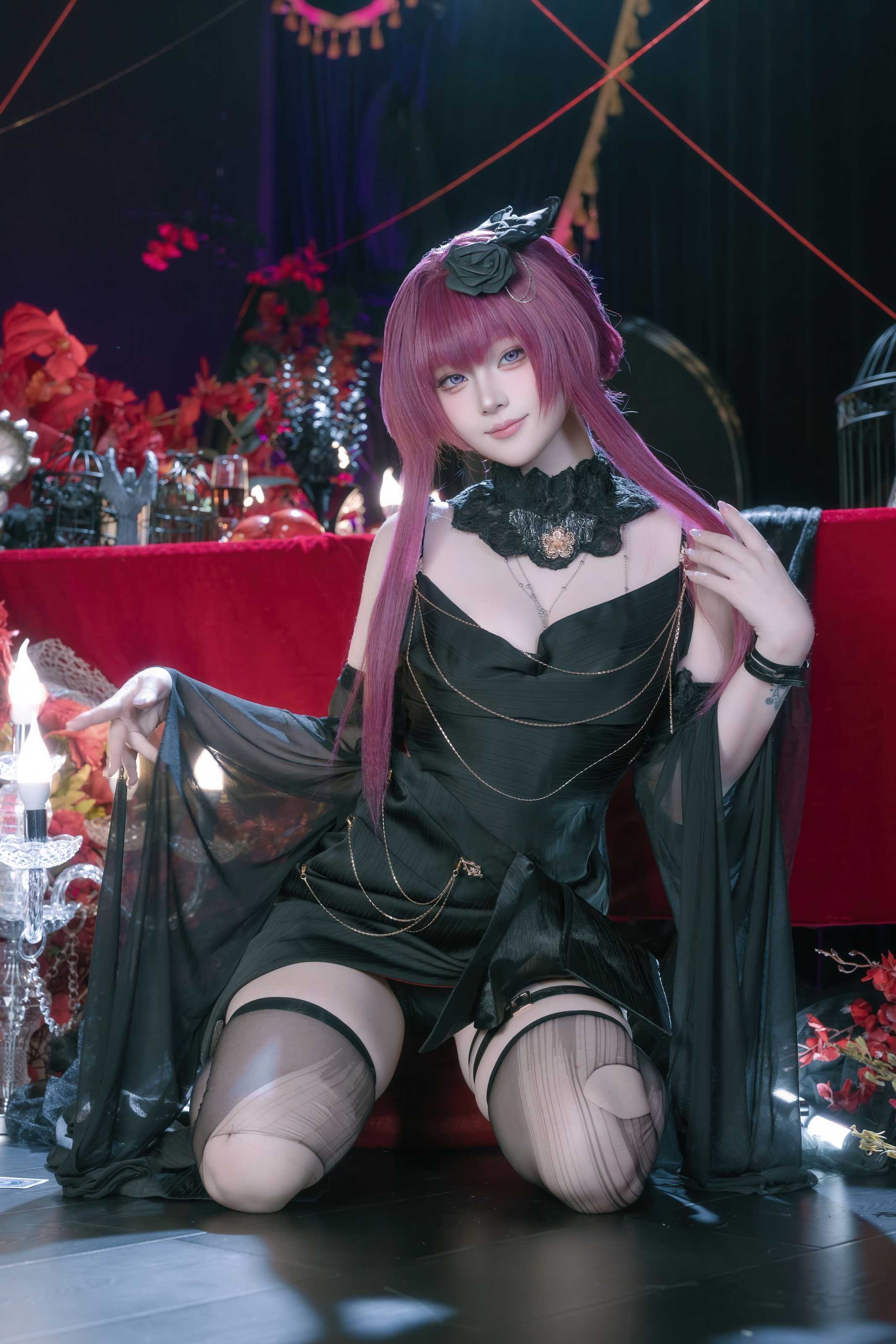 屿鱼Yukako 缚月之夜,暗夜精灵的月光诗篇与视觉盛宴全记录 屿鱼Yukako 缚月之夜,暗夜精灵的月光诗篇与视觉盛宴全记录