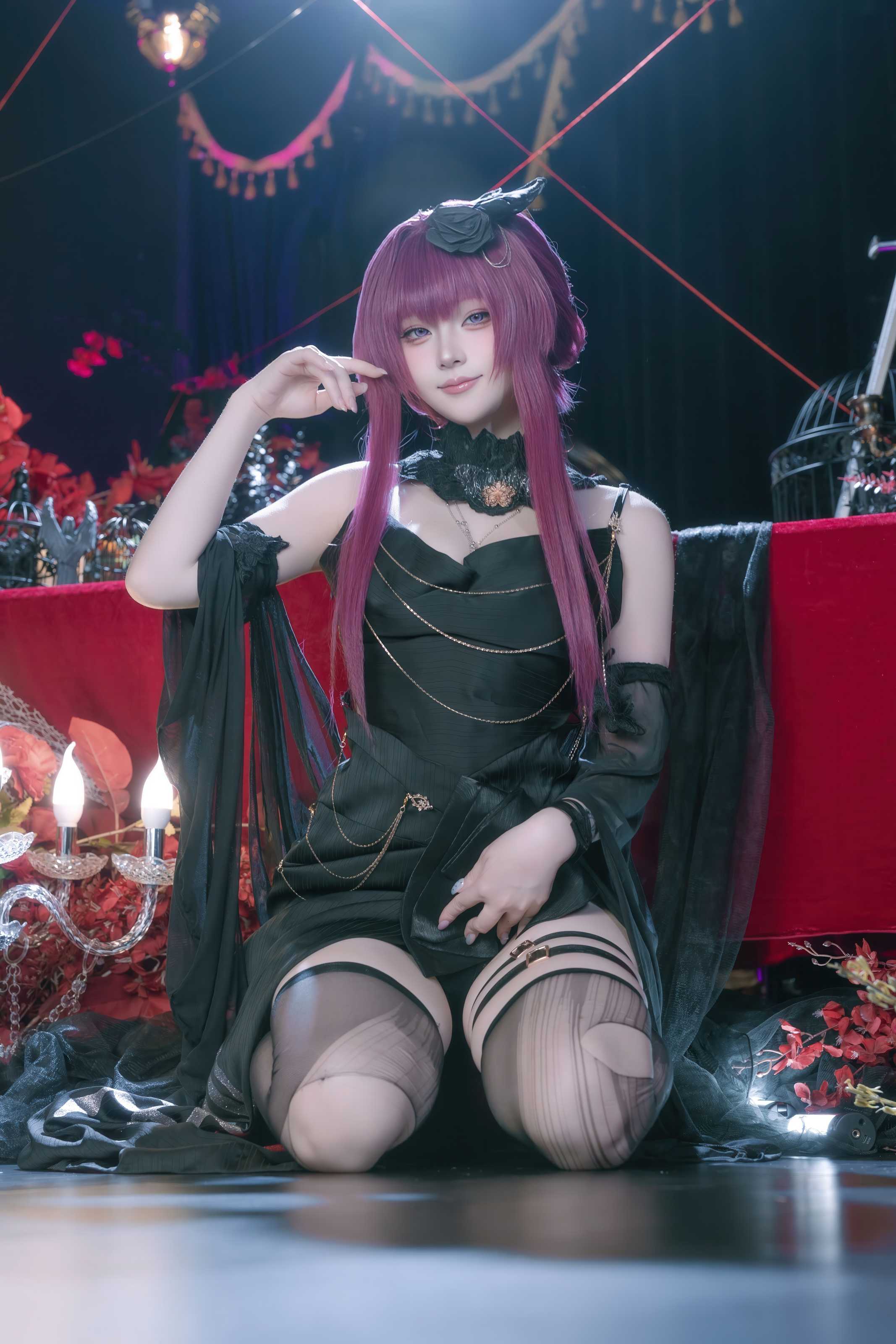 屿鱼Yukako 缚月之夜,暗夜精灵的月光诗篇与视觉盛宴全记录 屿鱼Yukako 缚月之夜,暗夜精灵的月光诗篇与视觉盛宴全记录