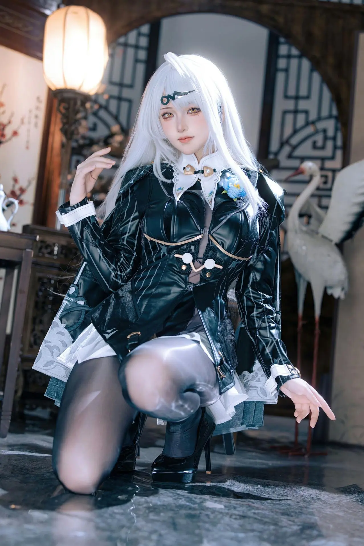 Cosplay｜屿鱼 – 绝区零 仪玄·墨形影踪