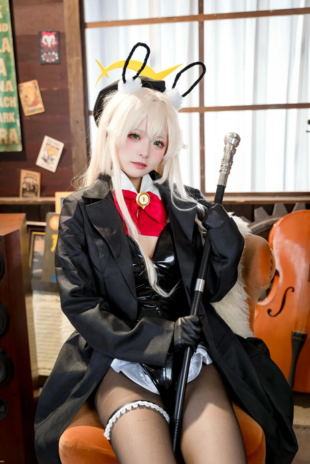 Cosplay｜九柒喵 – 蔚蓝档案 笑面教授兔女郎