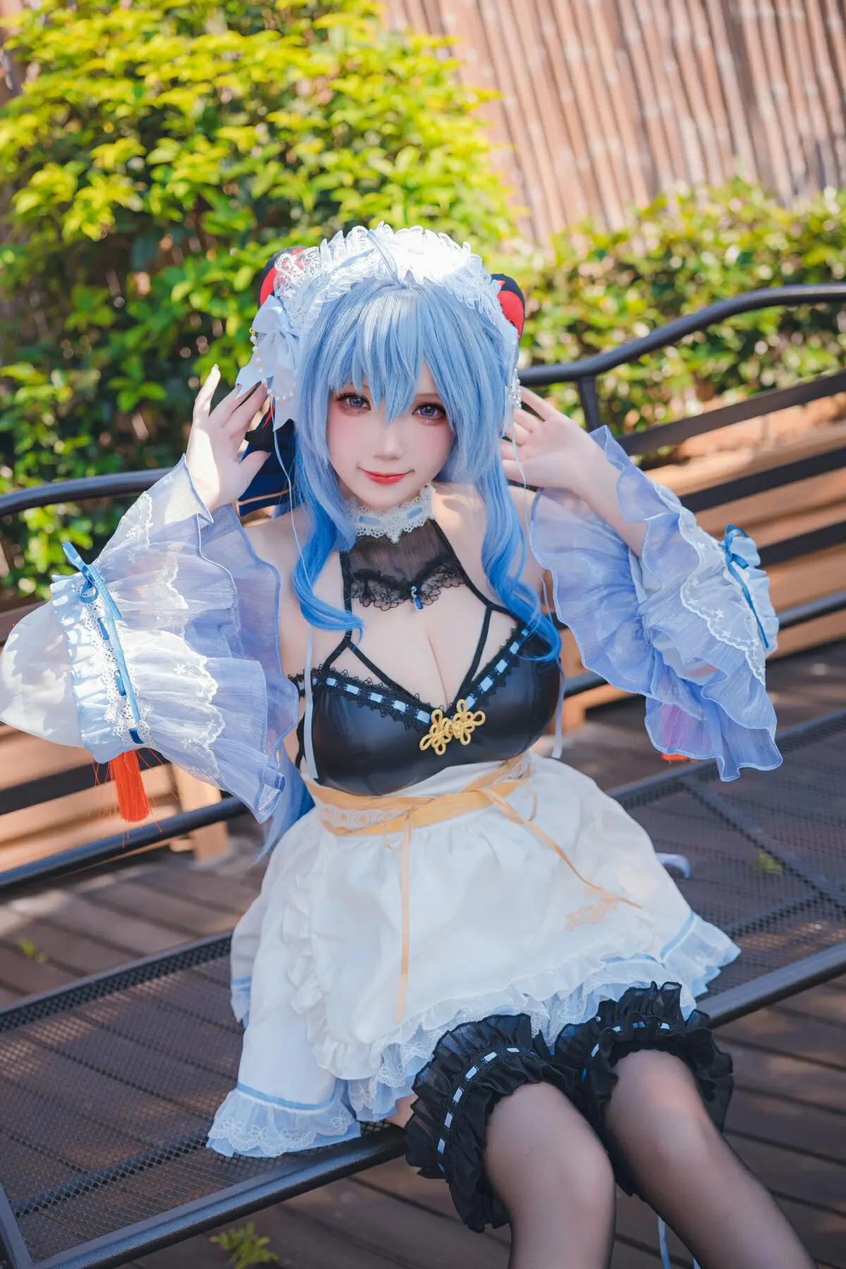 Cosplay｜雪晴Astra – 甘雨 女仆