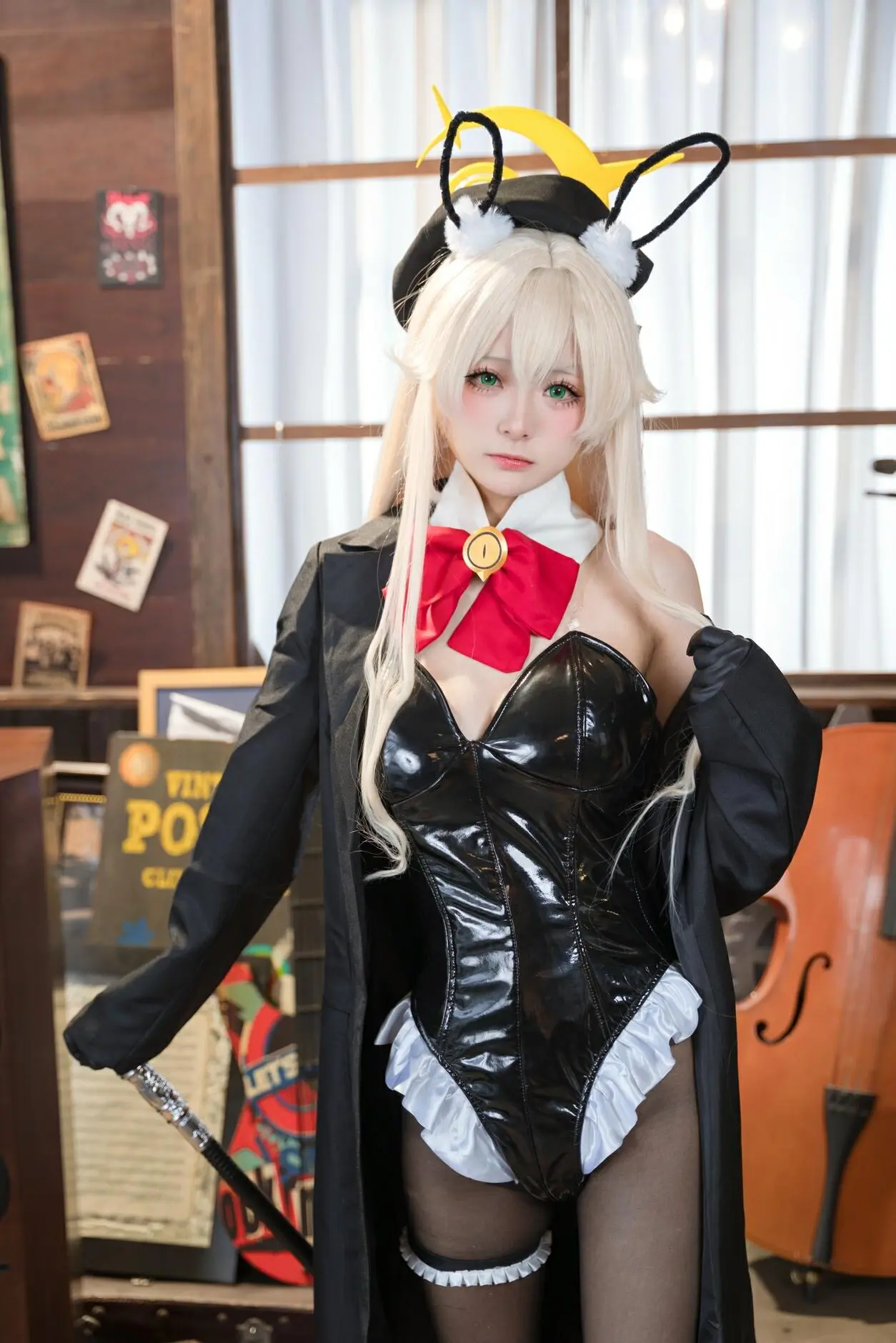 Cosplay｜九柒喵 – 蔚蓝档案 笑面教授兔女郎