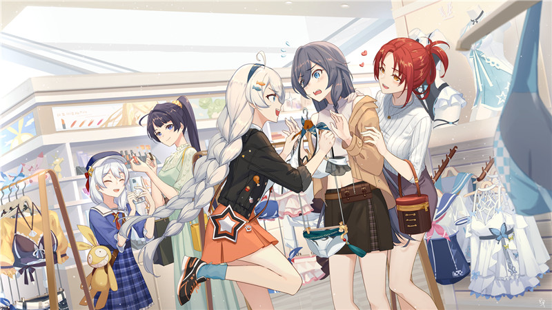 崩坏3官方立绘4K8K超清壁纸原画p站pixiv插画CG高清美术图片