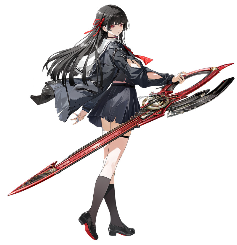 鸣潮角色朽叶千咲PNG立绘4K8K高清图集插画手机电脑壁纸