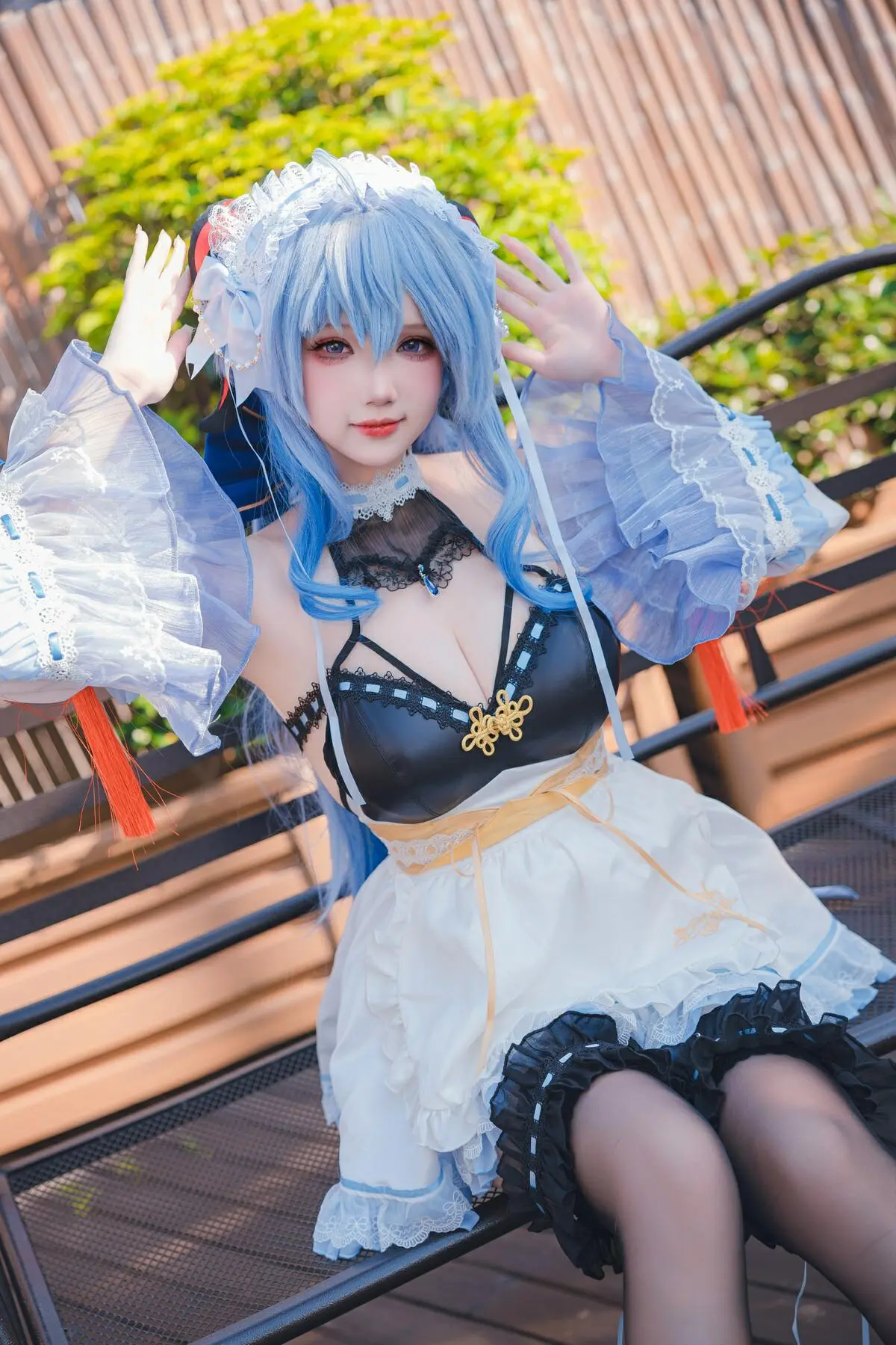 Cosplay｜雪晴Astra – 甘雨 女仆