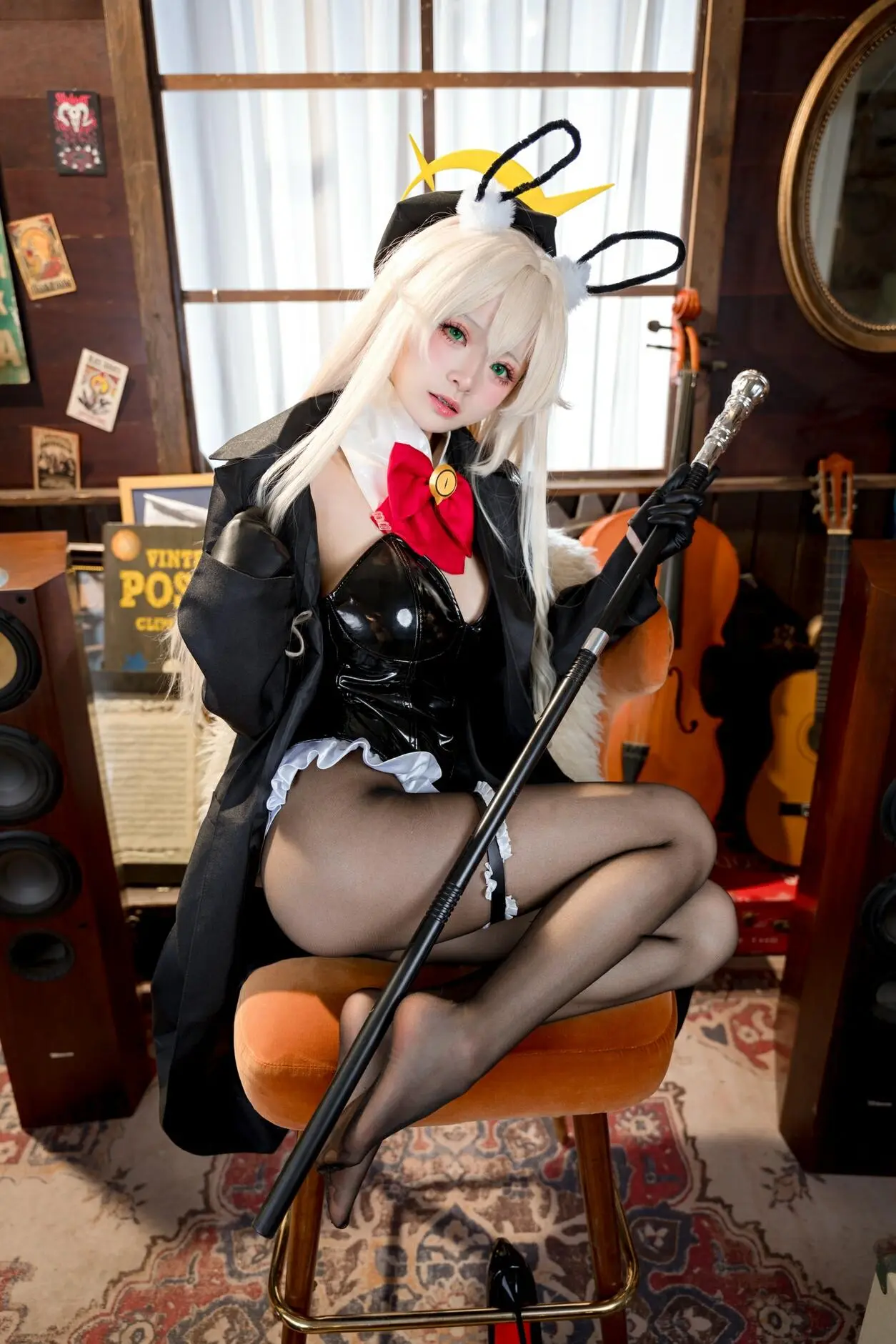 Cosplay｜九柒喵 – 蔚蓝档案 笑面教授兔女郎
