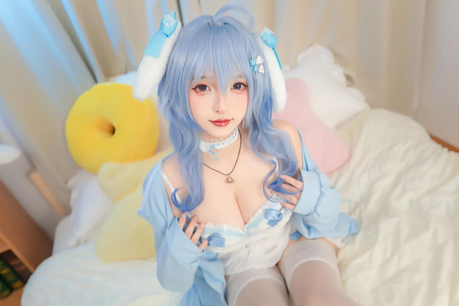 Cosplay｜神楽坂真冬 – 第五季 序号82：《甘雨降临》