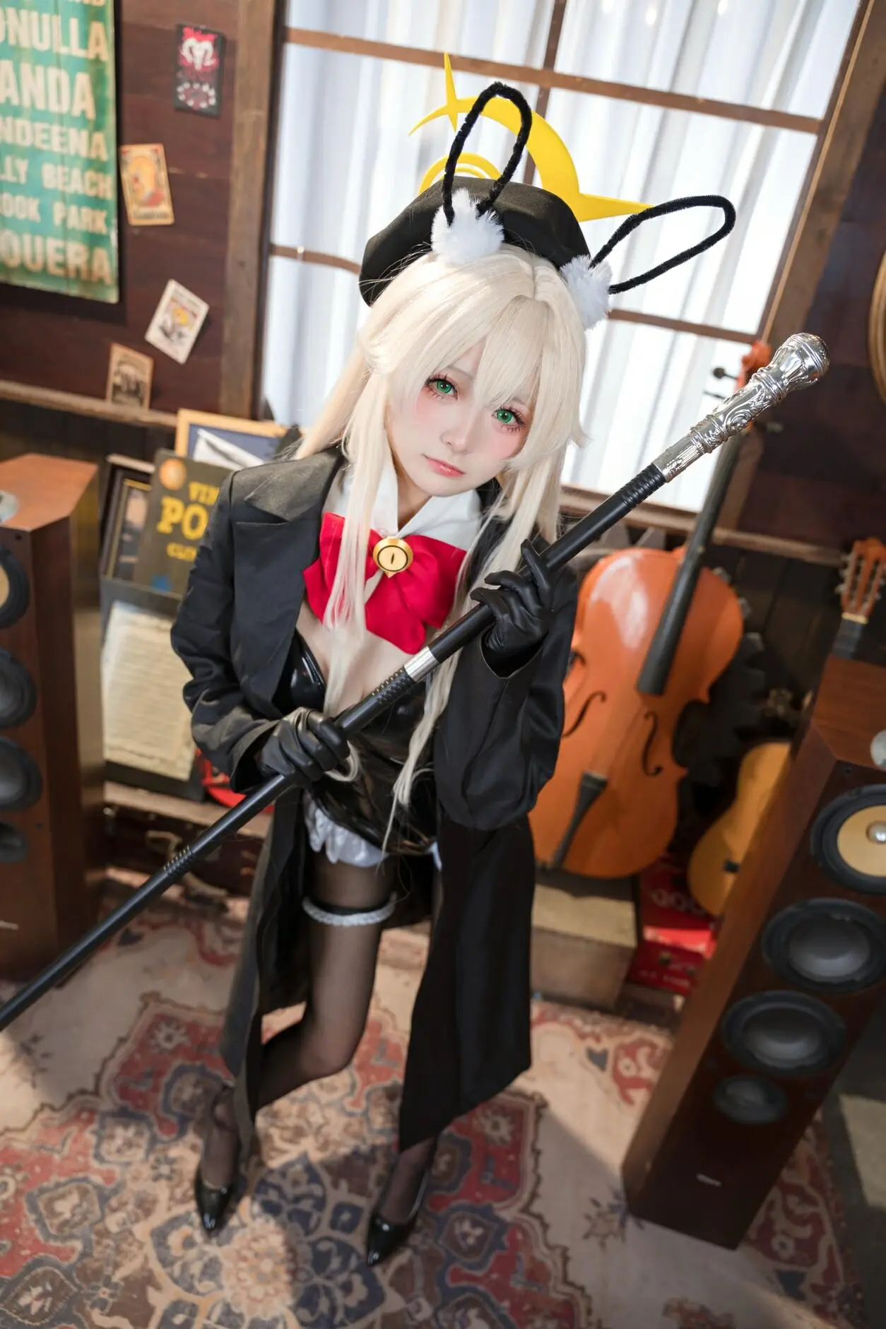 Cosplay｜九柒喵 – 蔚蓝档案 笑面教授兔女郎