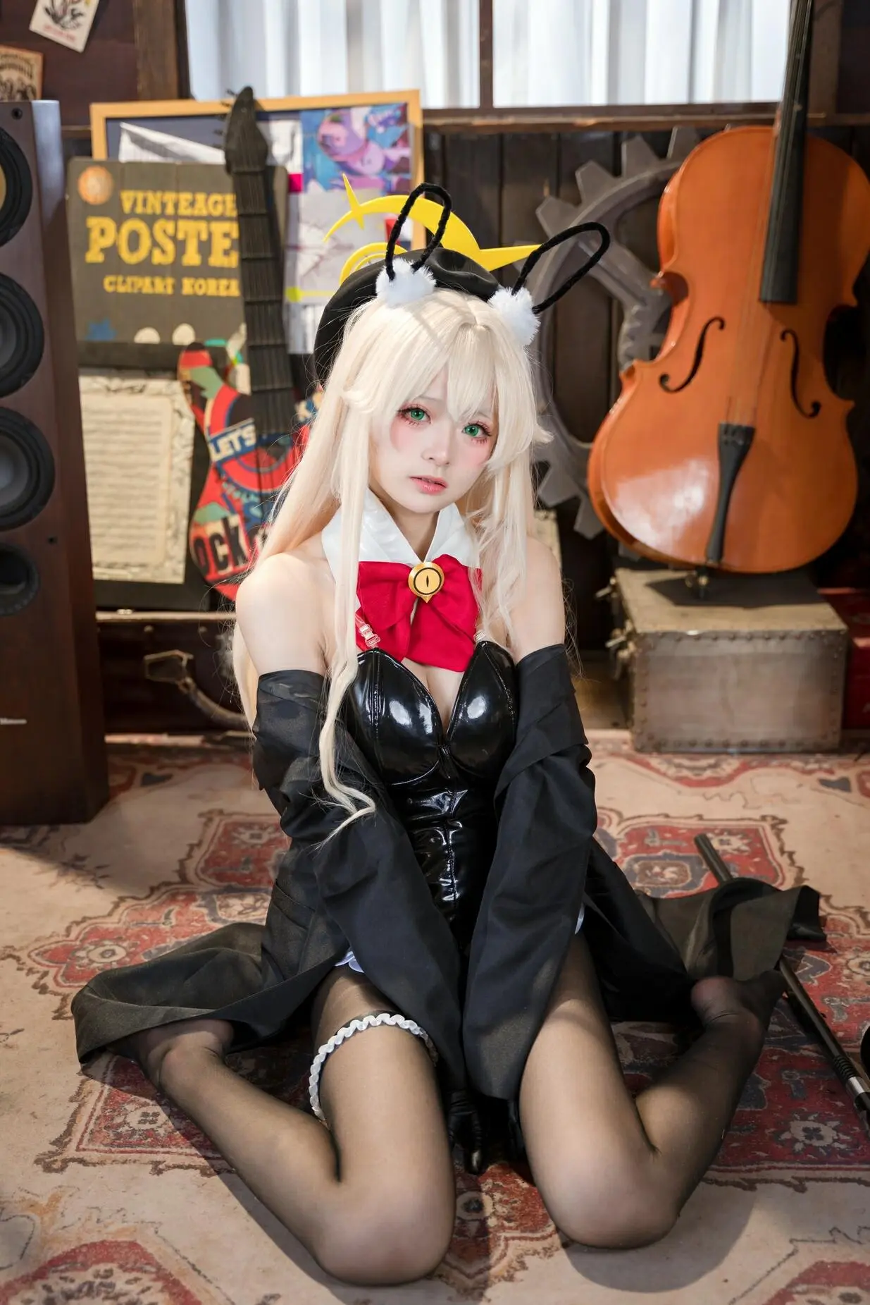 Cosplay｜九柒喵 – 蔚蓝档案 笑面教授兔女郎