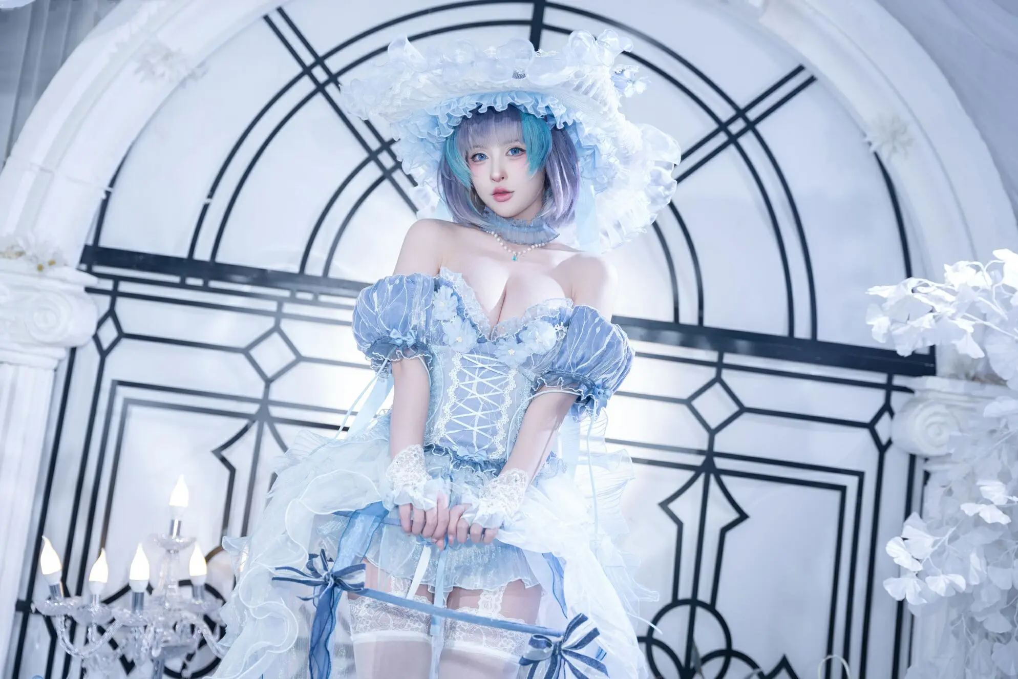 Cosplay｜清水由乃 – 碧蓝航线 柴郡废稿礼服