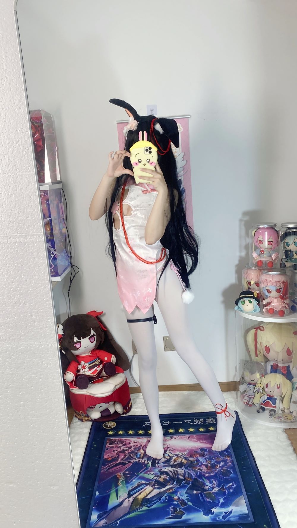 白栎Shirly 长门旗袍，古典韵味与现代光影交织的七十帧视觉诗篇