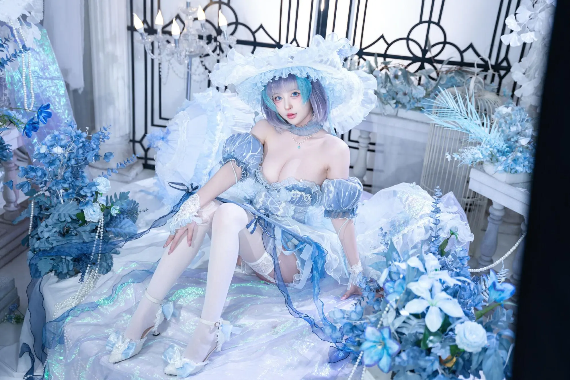 Cosplay｜清水由乃 – 碧蓝航线 柴郡废稿礼服