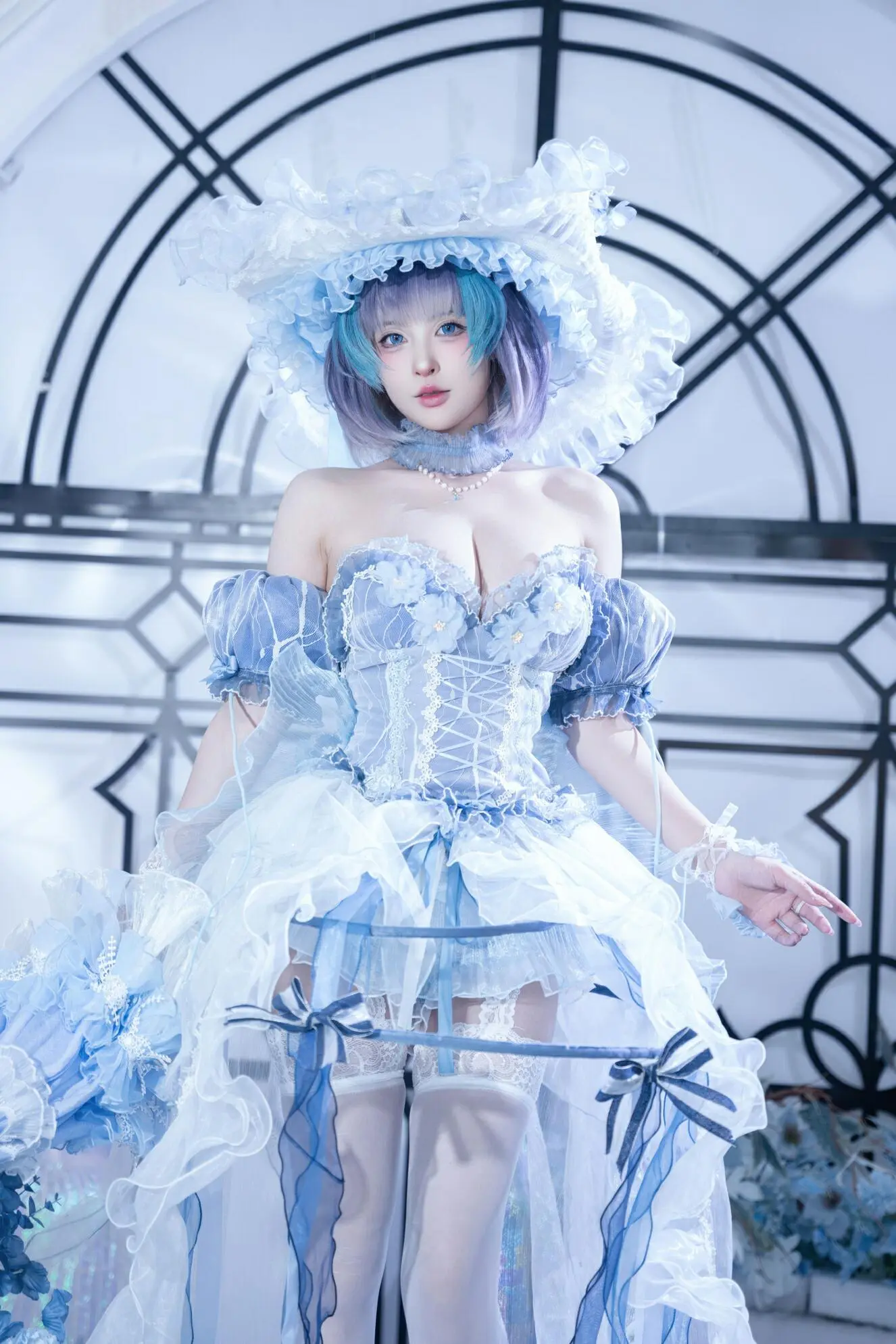 Cosplay｜清水由乃 – 碧蓝航线 柴郡废稿礼服