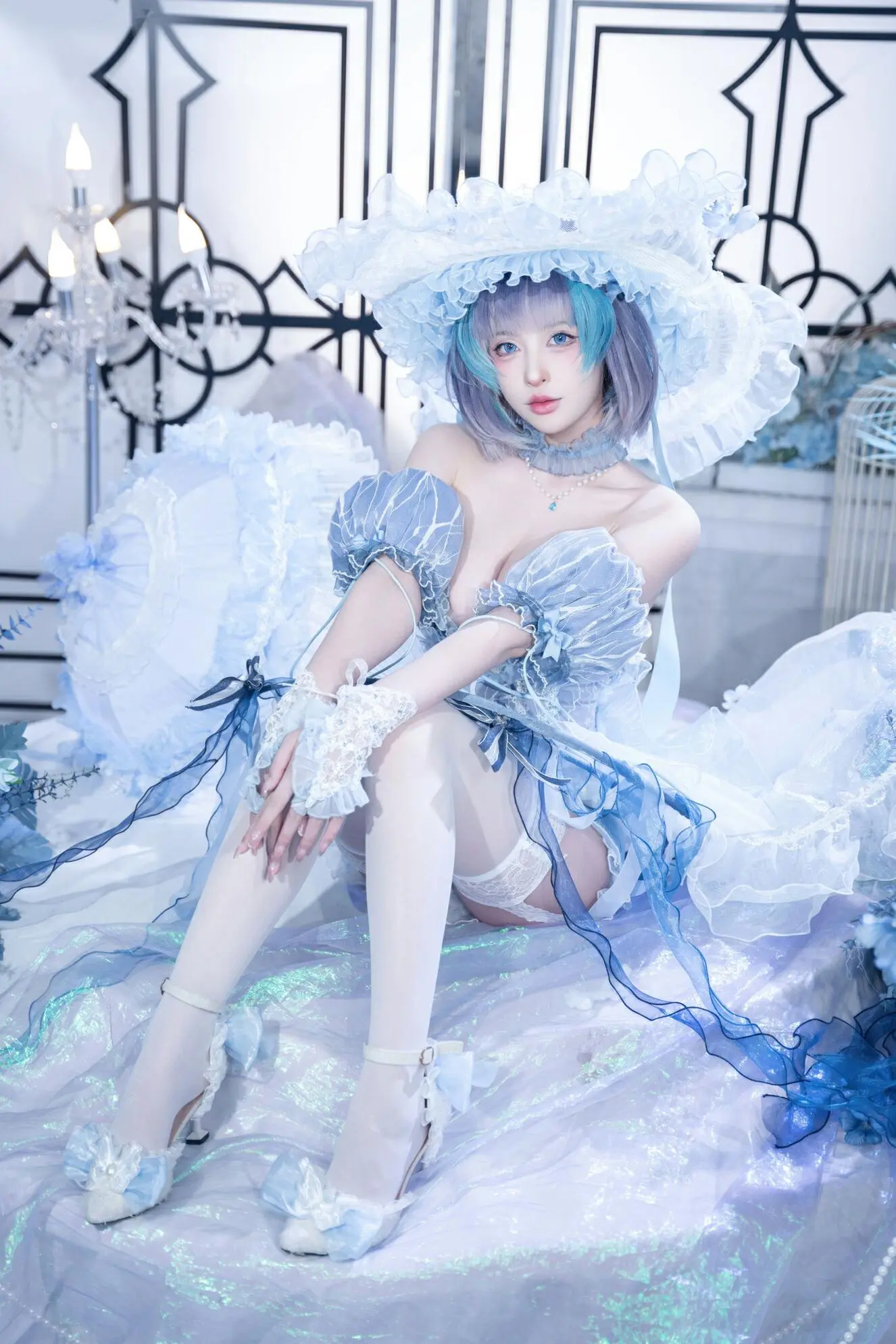 Cosplay｜清水由乃 – 碧蓝航线 柴郡废稿礼服