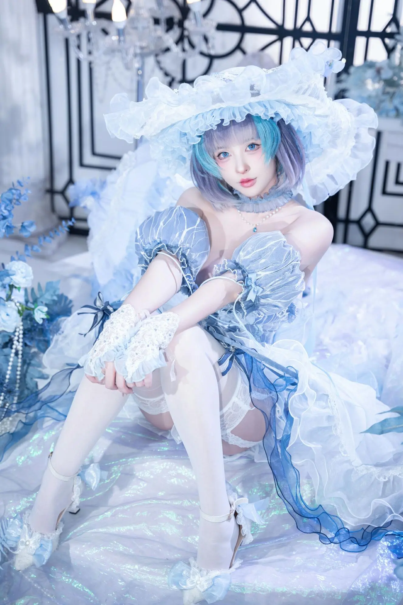 Cosplay｜清水由乃 – 碧蓝航线 柴郡废稿礼服