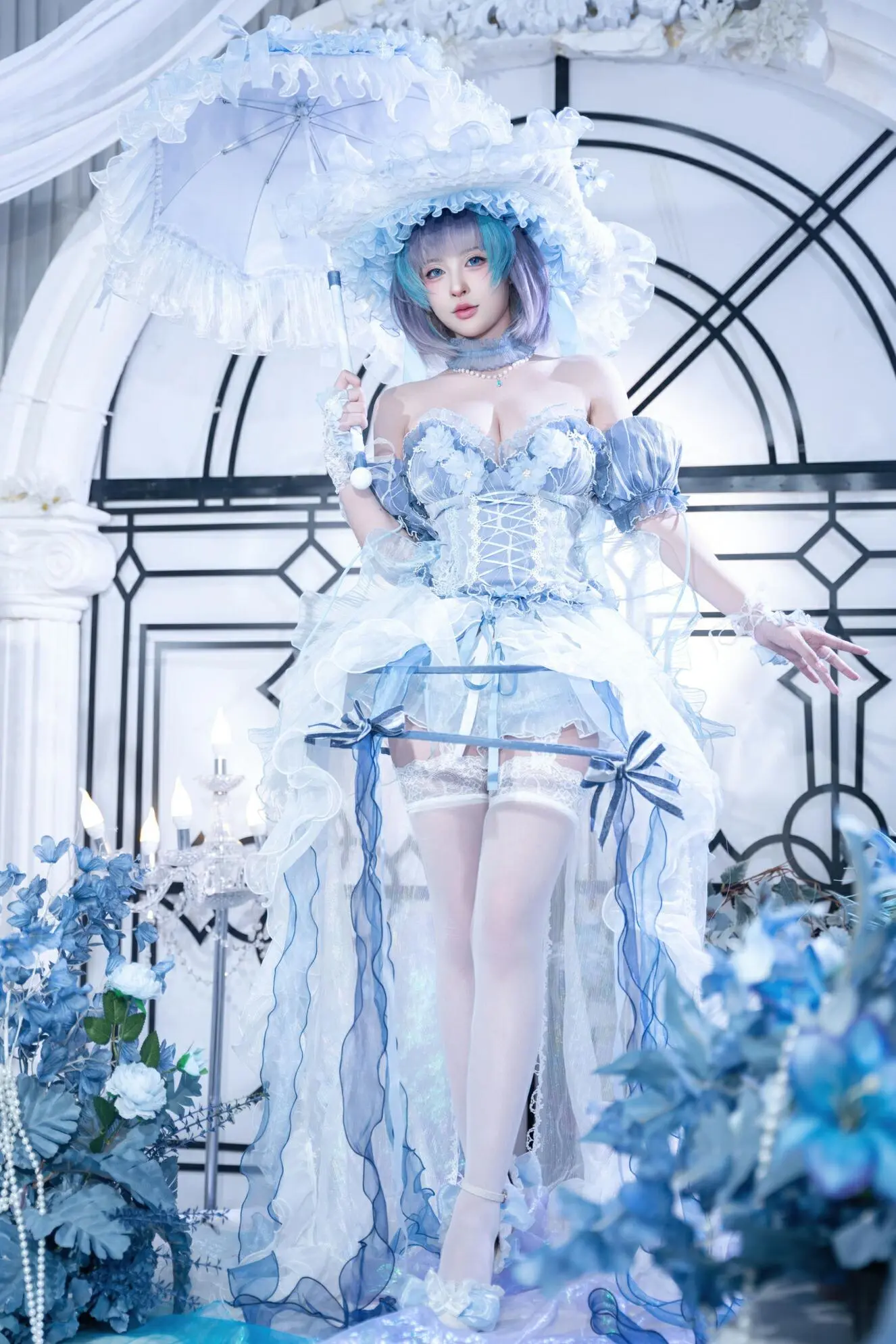 Cosplay｜清水由乃 – 碧蓝航线 柴郡废稿礼服