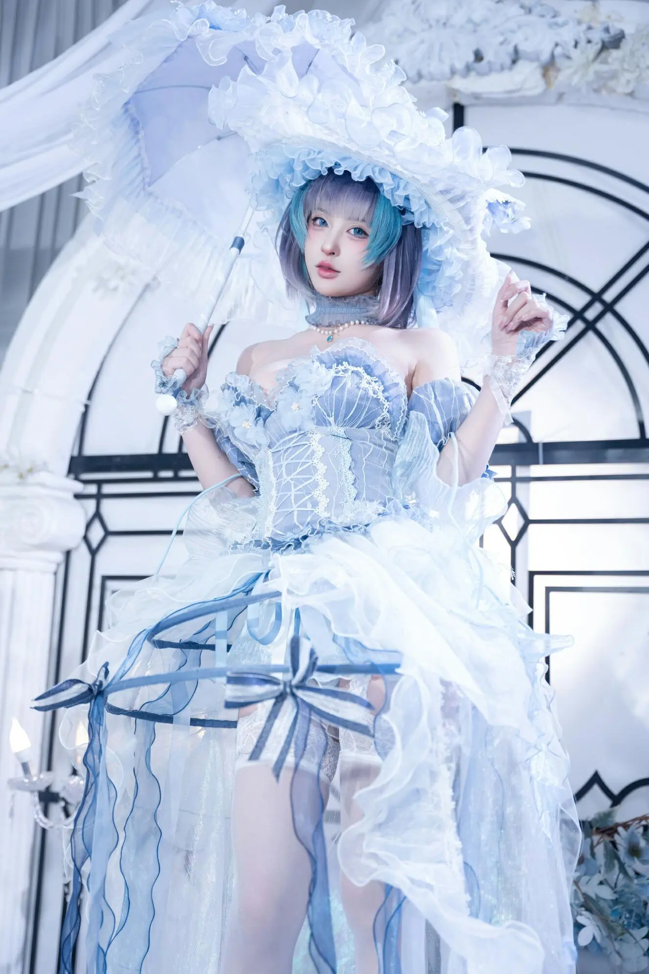 Cosplay｜清水由乃 – 碧蓝航线 柴郡废稿礼服