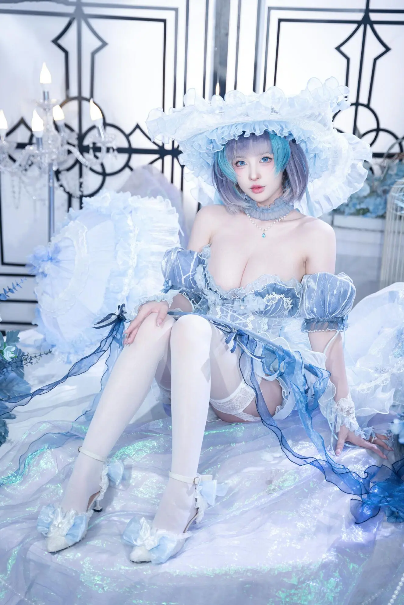 Cosplay｜清水由乃 – 碧蓝航线 柴郡废稿礼服